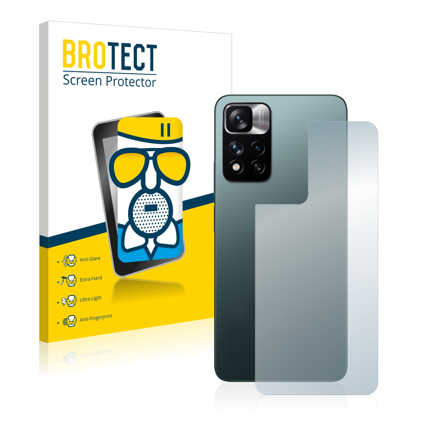 BROTECT Airglass matte Schutzfolie(für Xiaomi Pro+ 11 Redmi 5G) Note