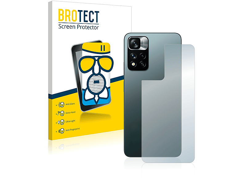 BROTECT Airglass matte Schutzfolie(für Xiaomi Pro+ 11 Redmi 5G) Note