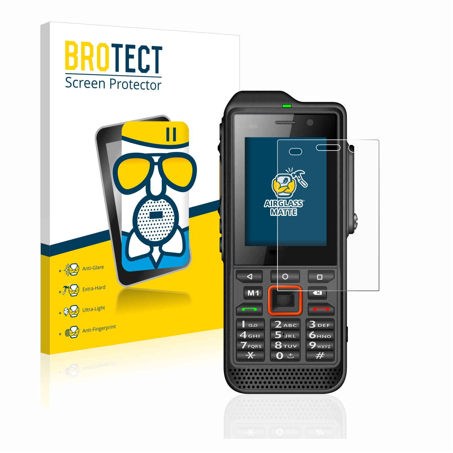 BROTECT Airglass matte IS330.2) i.safe Schutzfolie(für MOBILE