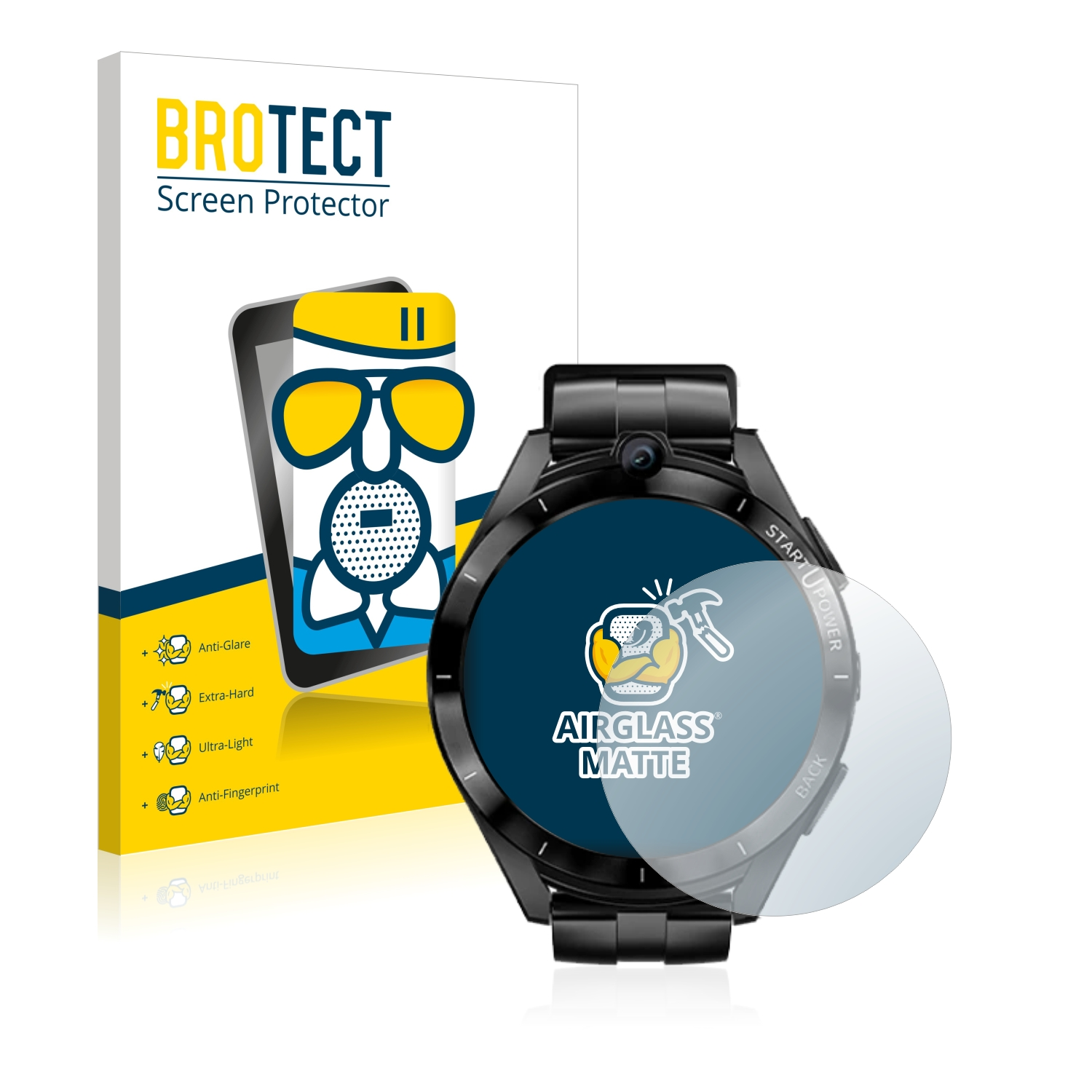 BROTECT Airglass Pro) matte 2 Lokmat Appllp Schutzfolie(für