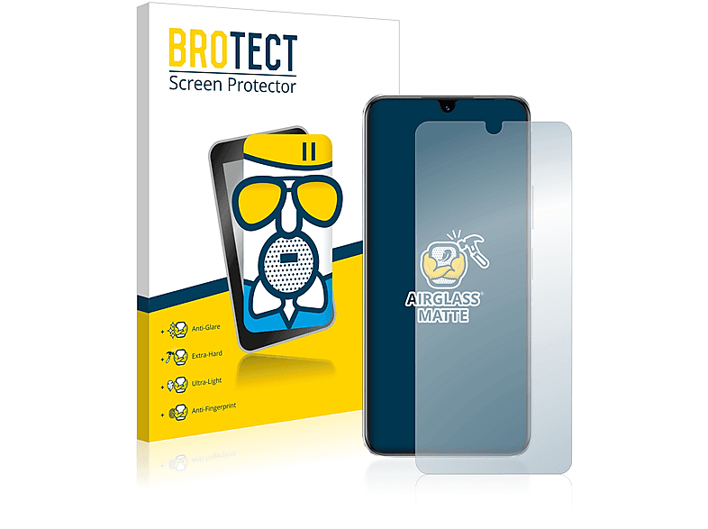 BROTECT Airglass 12 matte Infinix Schutzfolie(für Note 5G) Pro