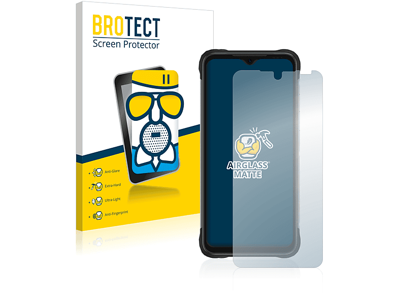 BROTECT Airglass matte Schutzfolie(für Umidigi Bison X10S) | Displayschutzfolien & Gläser