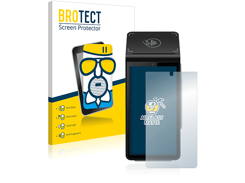 BROTECT Airglass matte Schutzfolie(für Pax A800)