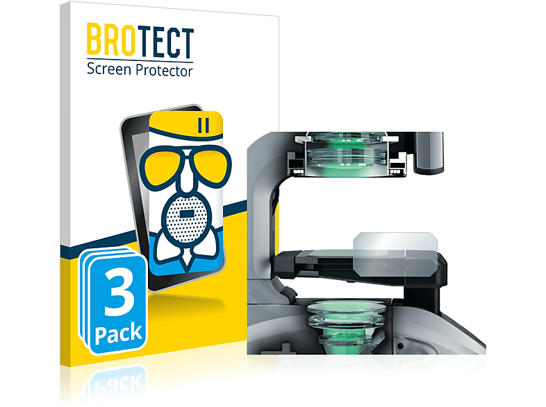BROTECT 3x Airglass matte Schutzfolie(für Keyence IM-6120 Glasplatte) | Schutzfolien & Schutzgläser
