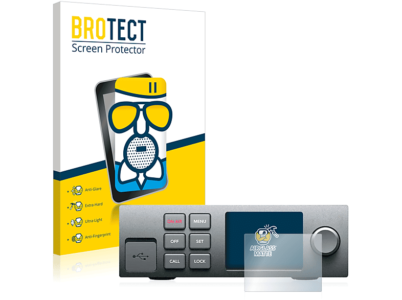 Design matte Blackmagic BROTECT Web Presenter 4K) Schutzfolie(für Airglass