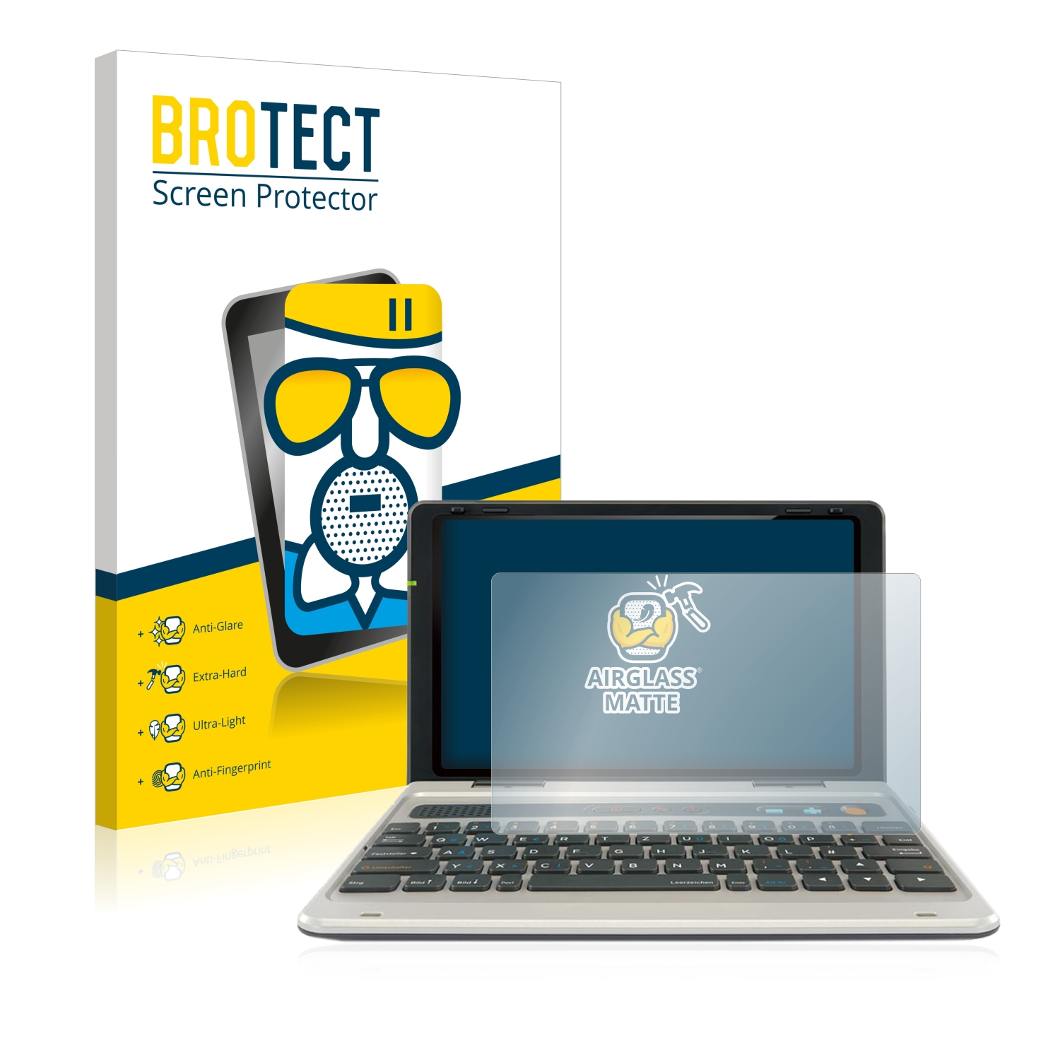 BROTECT Airglass matte Vtech Genio Lernlaptop) Schutzfolie(für