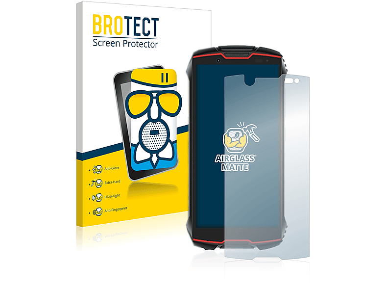 BROTECT Airglass matte Schutzfolie(für Cubot King Kong Mini 2 Pro)