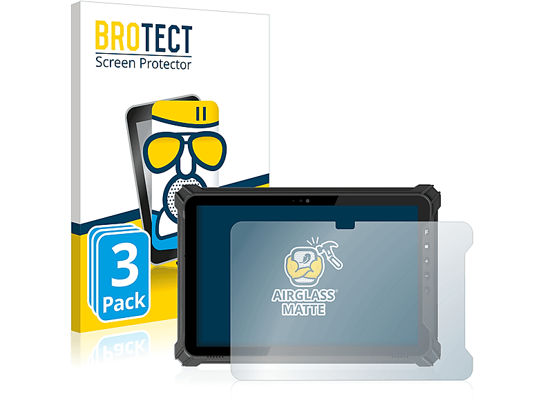 BROTECT 3x Airglass S510) Schutzfolie(für Rocktab Werock matte