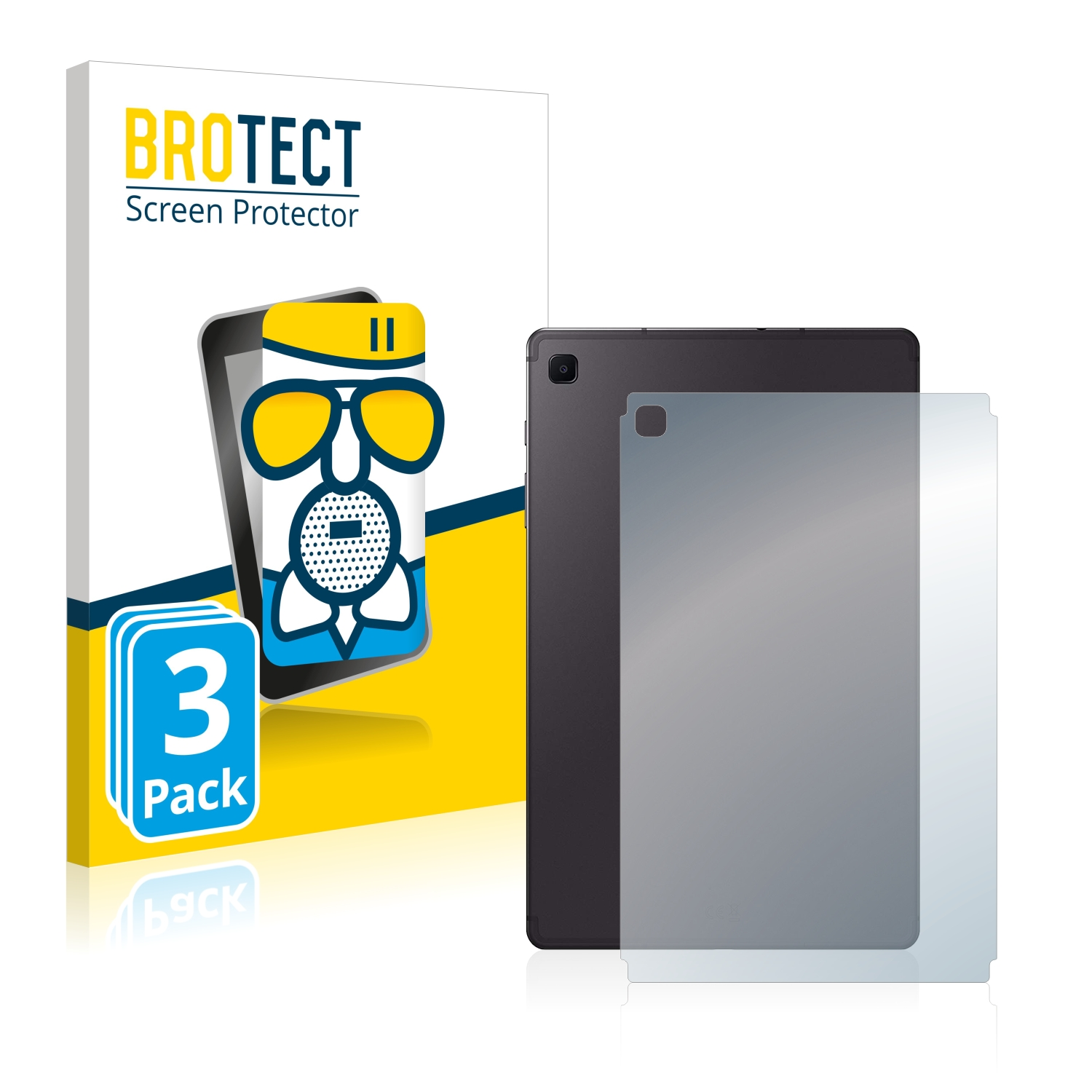 BROTECT 3x Schutzfolie(für LTE Tab Galaxy Samsung 2022) Airglass Lite matte S6