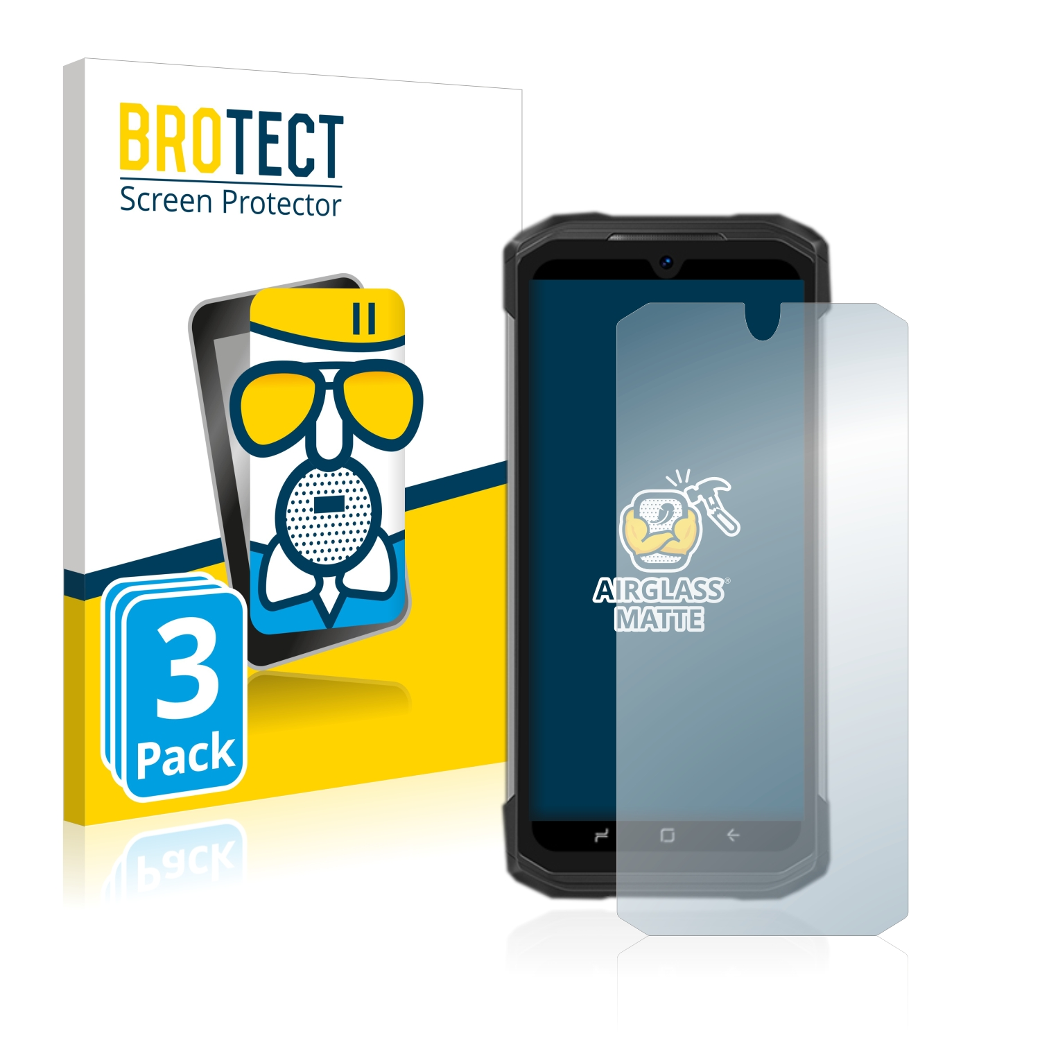 Pro) matte BROTECT Schutzfolie(für Airglass 3x S98 Doogee