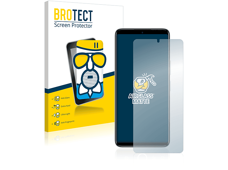 BROTECT Airglass matte Schutzfolie(für Infinix 12 Note (G96))