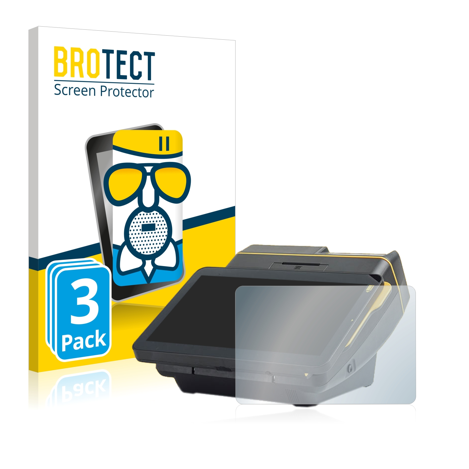 PayPoint BROTECT One) matte Airglass 3x Schutzfolie(für