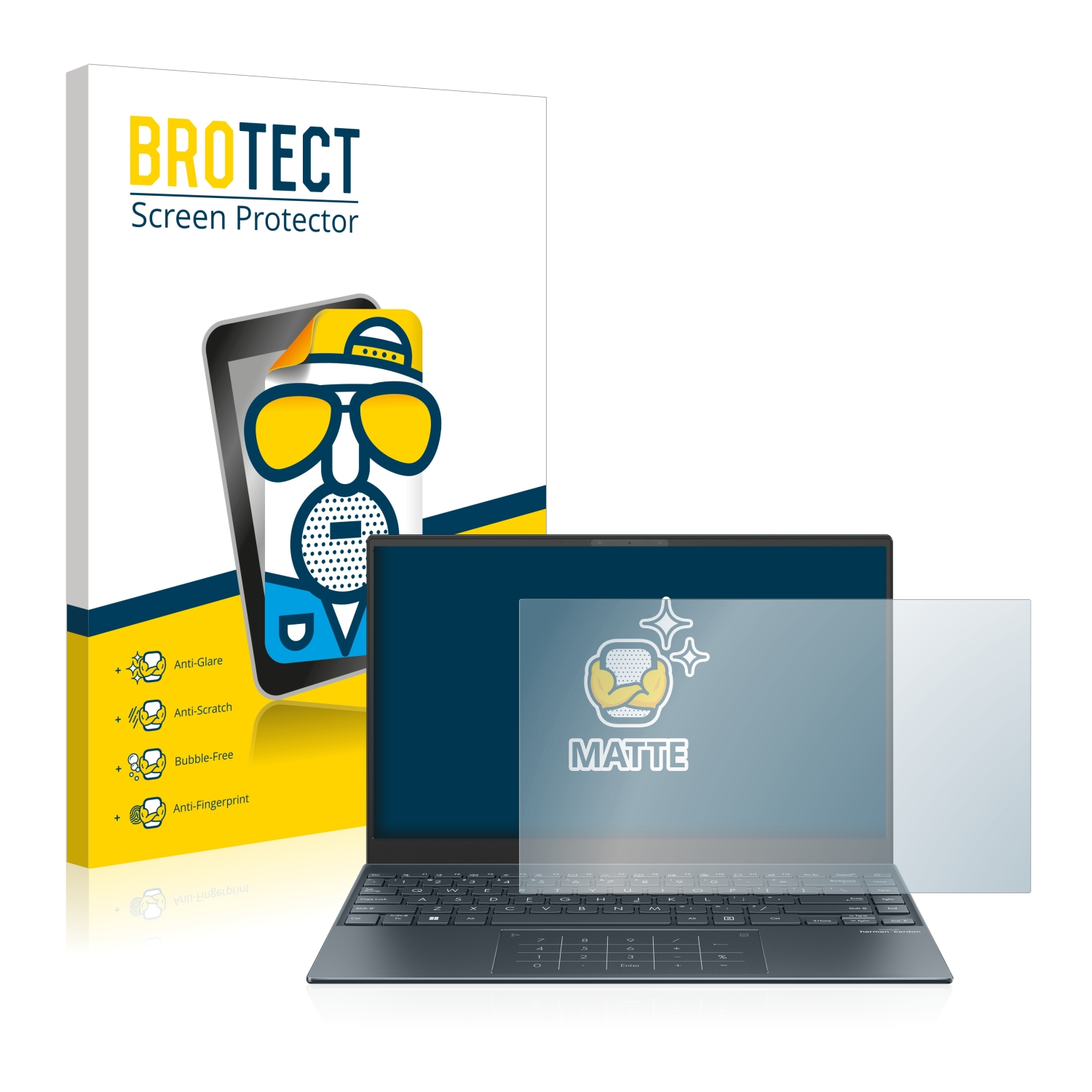 ASUS BROTECT ZenBook 13 matte OLED) Schutzfolie(für