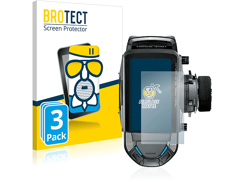 BROTECT 3x Airglass matte Schutzfolie(für Futaba 10PX) | Schutzfolien & Schutzgläser