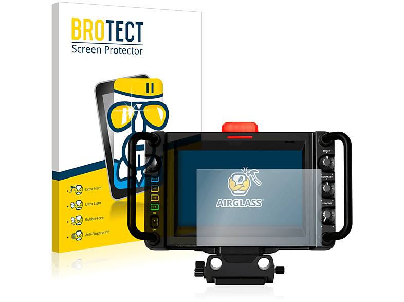 BROTECT Camera klare Blackmagic 4K Plus) Studio Airglass Schutzfolie(für