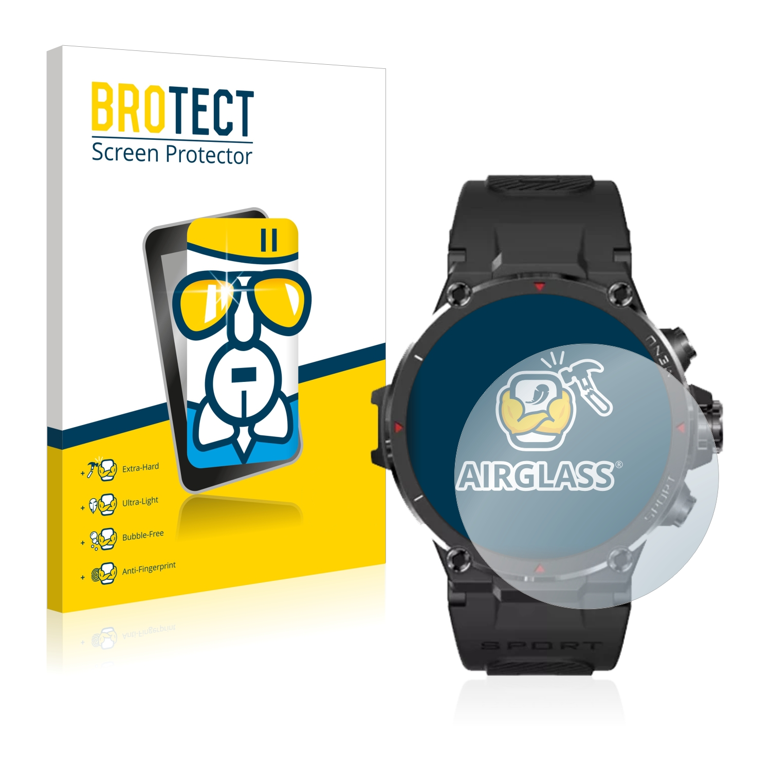 Wilok Schutzfolie(für klare Airglass HM03) BROTECT