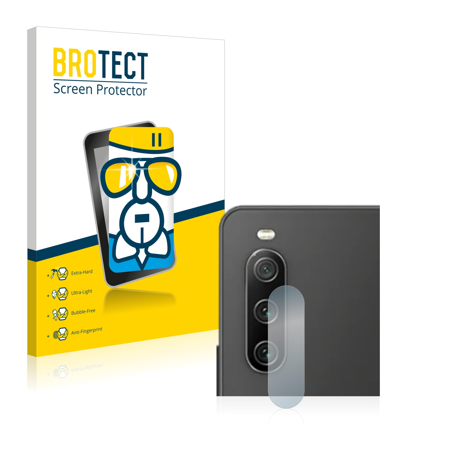 BROTECT Airglass klare Schutzfolie(für IV) Sony Xperia 10