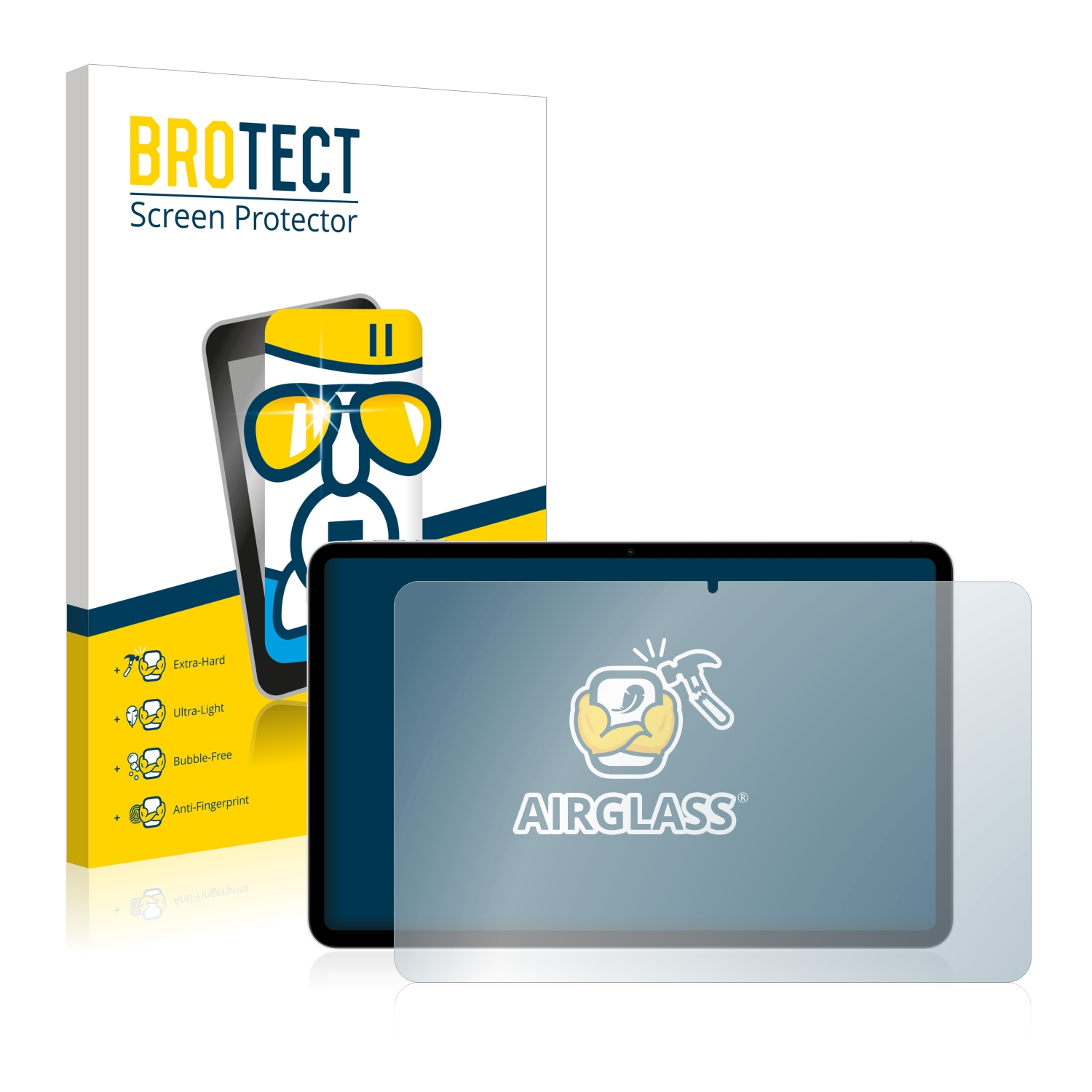 Oppo Schutzfolie(für Air) Pad BROTECT klare Airglass