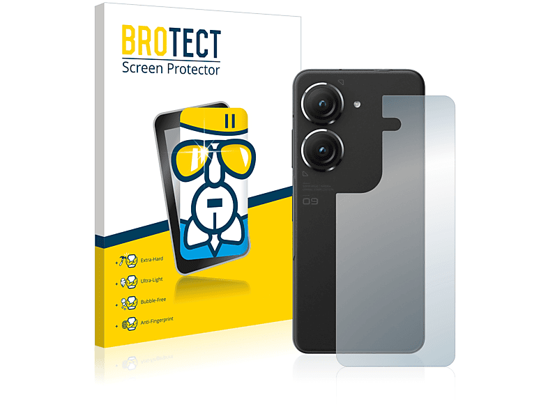 BROTECT Airglass Schutzfolie(für ZenFone ASUS 9) klare
