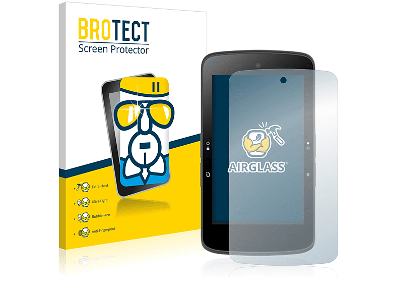 BROTECT Airglass klare Schutzfolie(für Bryton Rider S800) | Navi-Taschen & -Schutzfolien