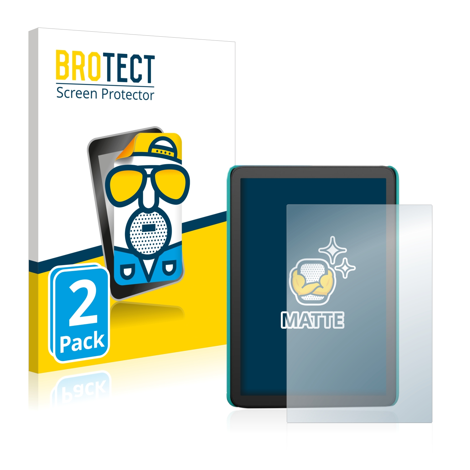 BROTECT 2x matte Schutzfolie(für Amazon Kids (2022)) Kindle