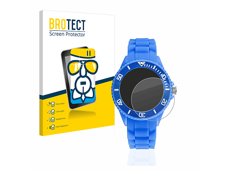 BROTECT Airglass Watch) Schutzfolie(für Alienwork Learning Children´s klare