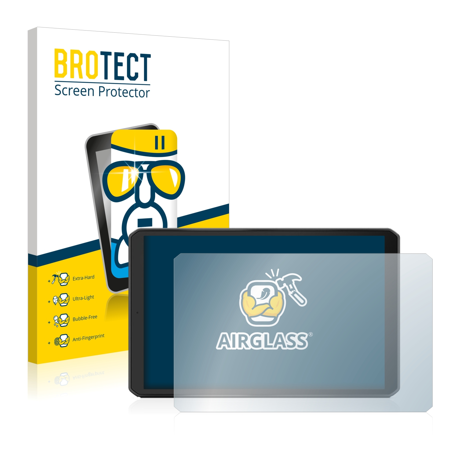 BROTECT Airglass klare dezl Garmin Schutzfolie(für LGV1010)