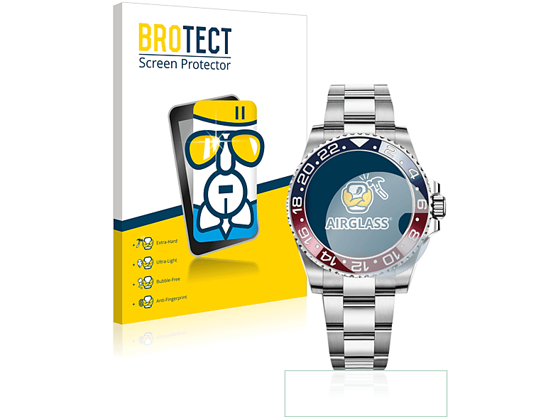 BROTECT Airglass klare Schutzfolie(für Rolex GMT-Master II)