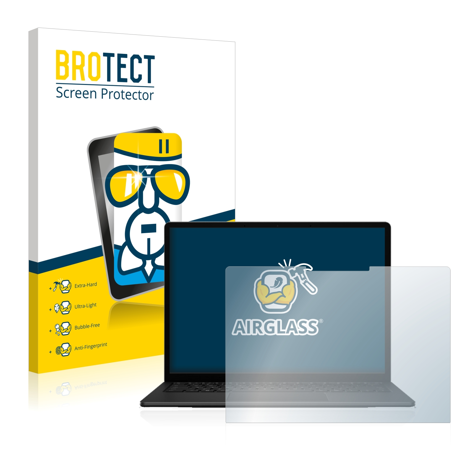 BROTECT Airglass klare Schutzfolie(für Microsoft Surface Laptop 15\