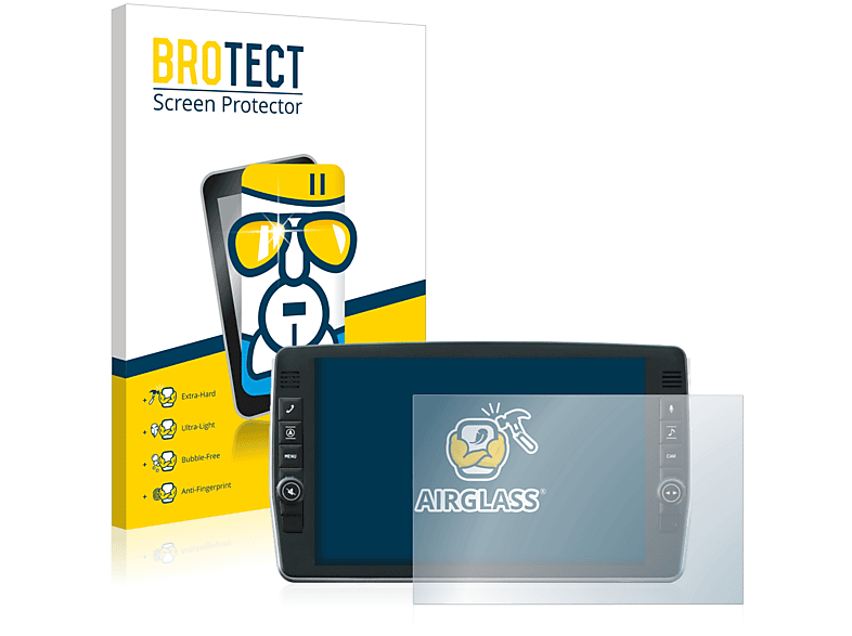 BROTECT Airglass klare Schutzfolie(für Alpine X903D-DU2)