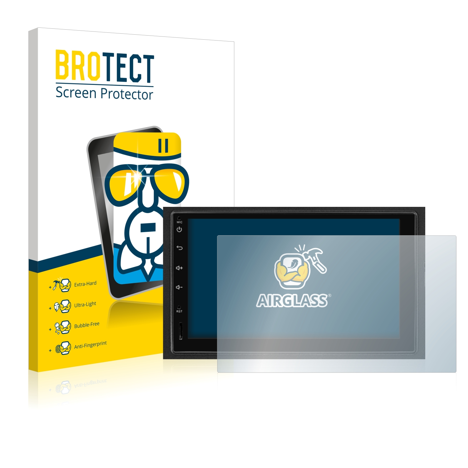 BROTECT Airglass klare Schutzfolie(für Eonon Q04PRO)
