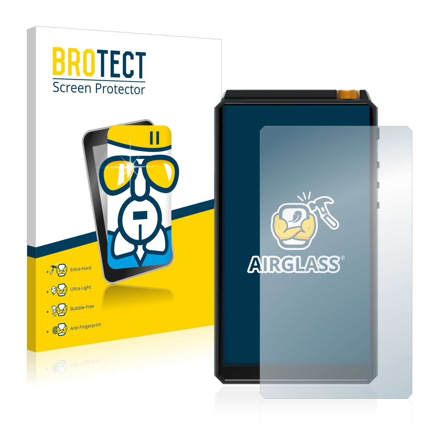 BROTECT Airglass klare Schutzfolie(für Hiby R6) New