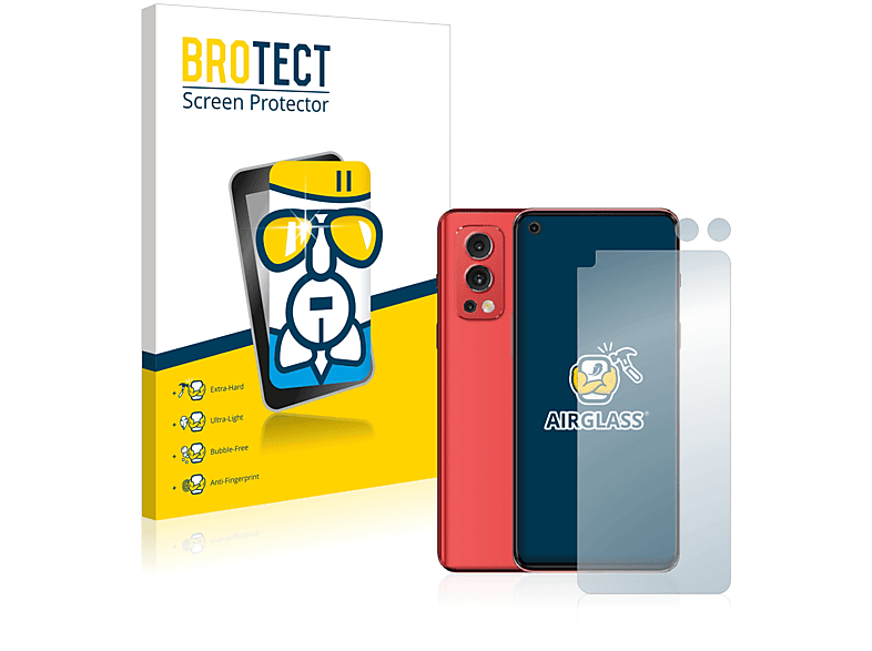 BROTECT Airglass klare Schutzfolie(für OnePlus 2 5G) Nord