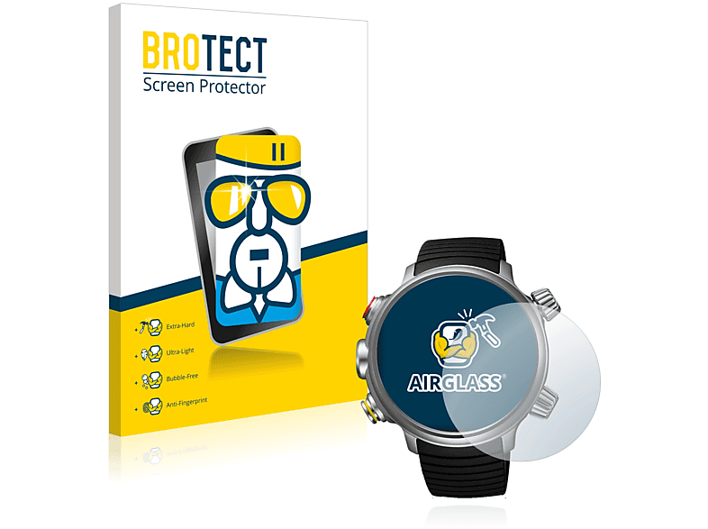 BROTECT Schutzfolie(für Land BN4021-02E) klare Citizen Promaster Airglass