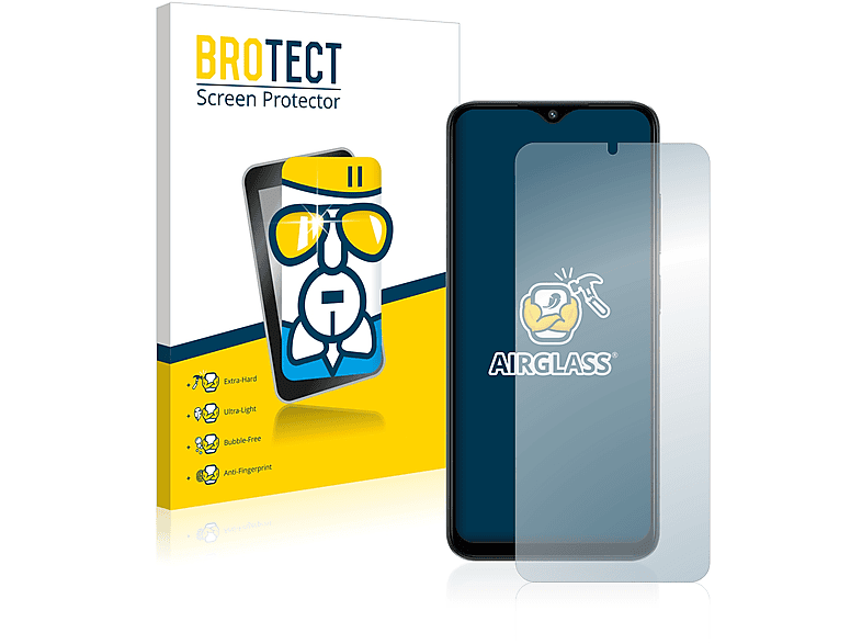 BROTECT Airglass klare Schutzfolie(für Xiaomi Poco M5)