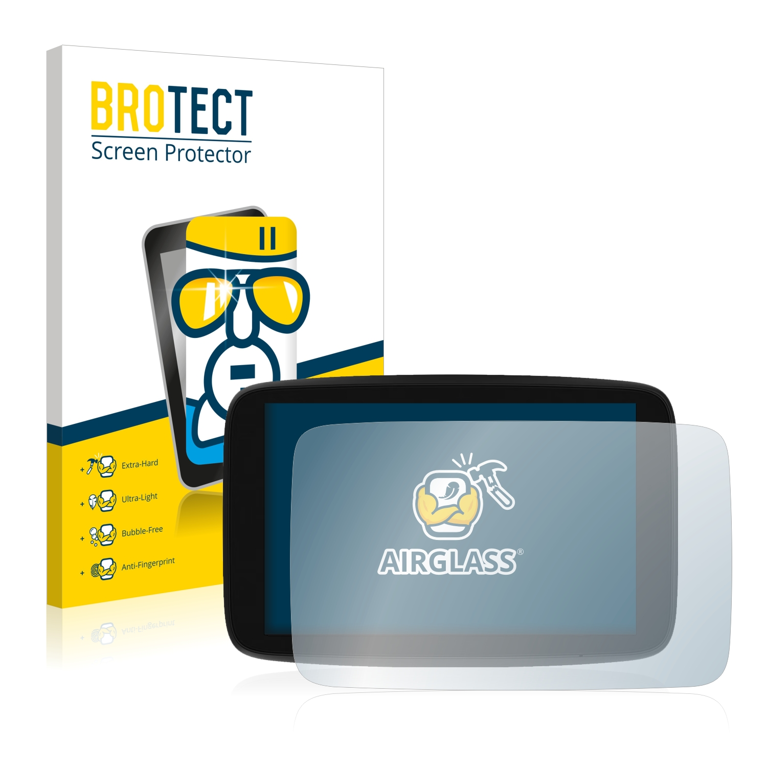 BROTECT Airglass klare Schutzfolie(für TomTom 5\