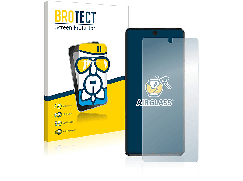 BROTECT Airglass Plus Motorola Edge klare (2022)) Schutzfolie(für