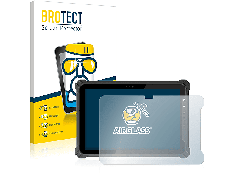 BROTECT Airglass klare Schutzfolie(für Werock Rocktab S510)