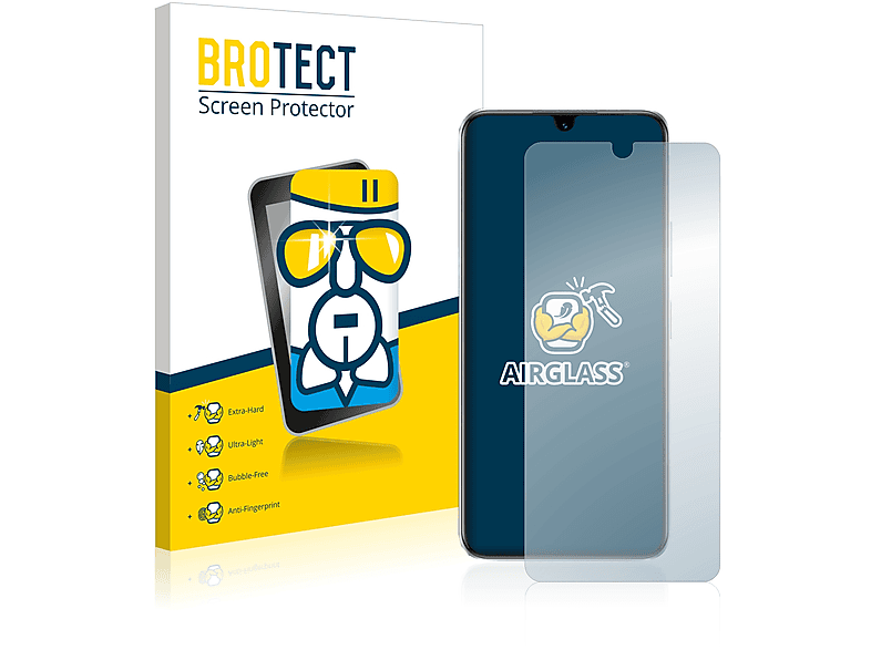 BROTECT Airglass Infinix Pro 12 Note 5G) Schutzfolie(für klare