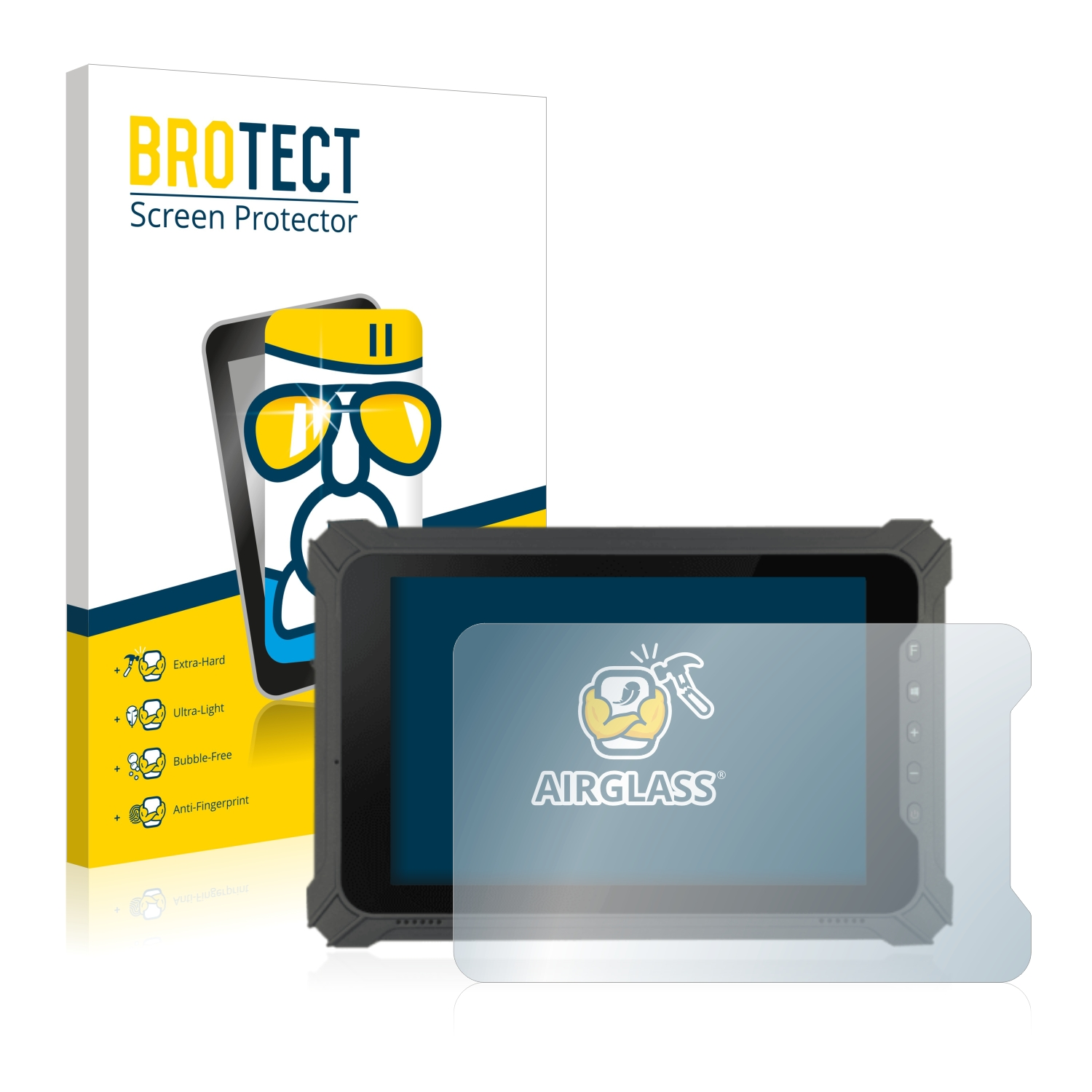 BROTECT Airglass klare Schutzfolie(für S508) Werock Rocktab
