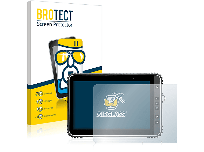 BROTECT Airglass klare Schutzfolie(für Handheld Algiz RT10)