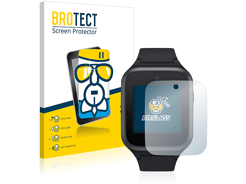 BROTECT Airglass klare Schutzfolie(für TCL Movetime Family Watch MT40S)
