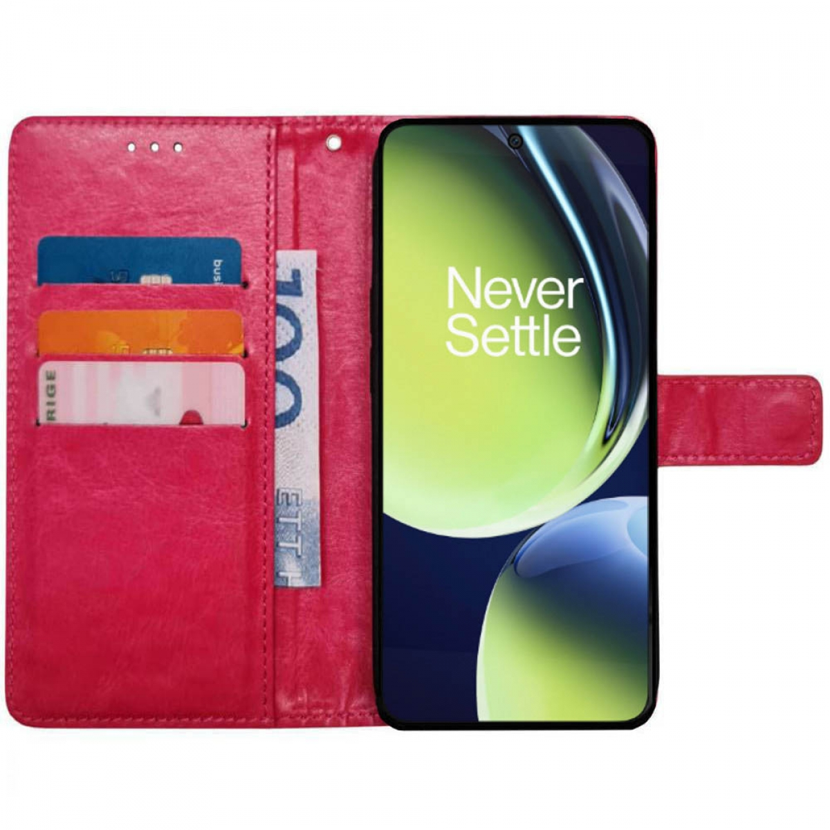 OnePlus, Nord 3-karten, Rosa Bookcover, CASEONLINE CE Lite, 3