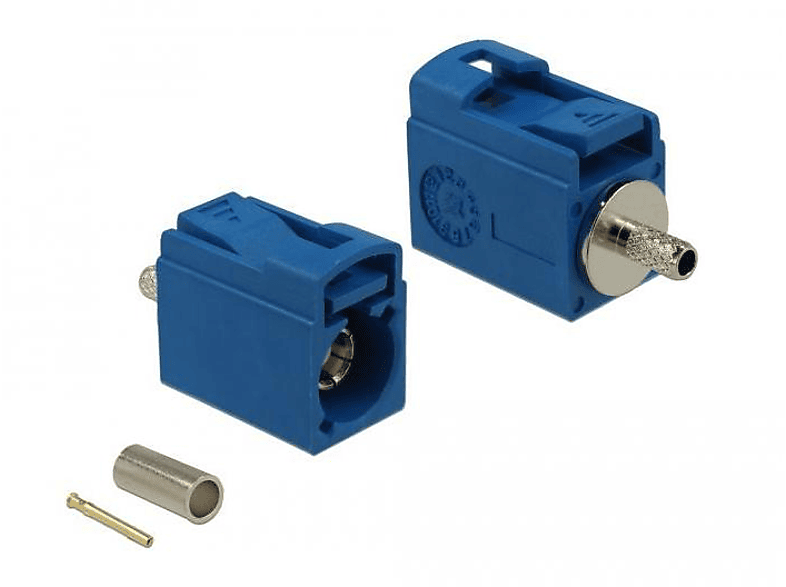 DELOCK 89701 Stecker/Steckverbinder, Blau | Adapter & Kabel