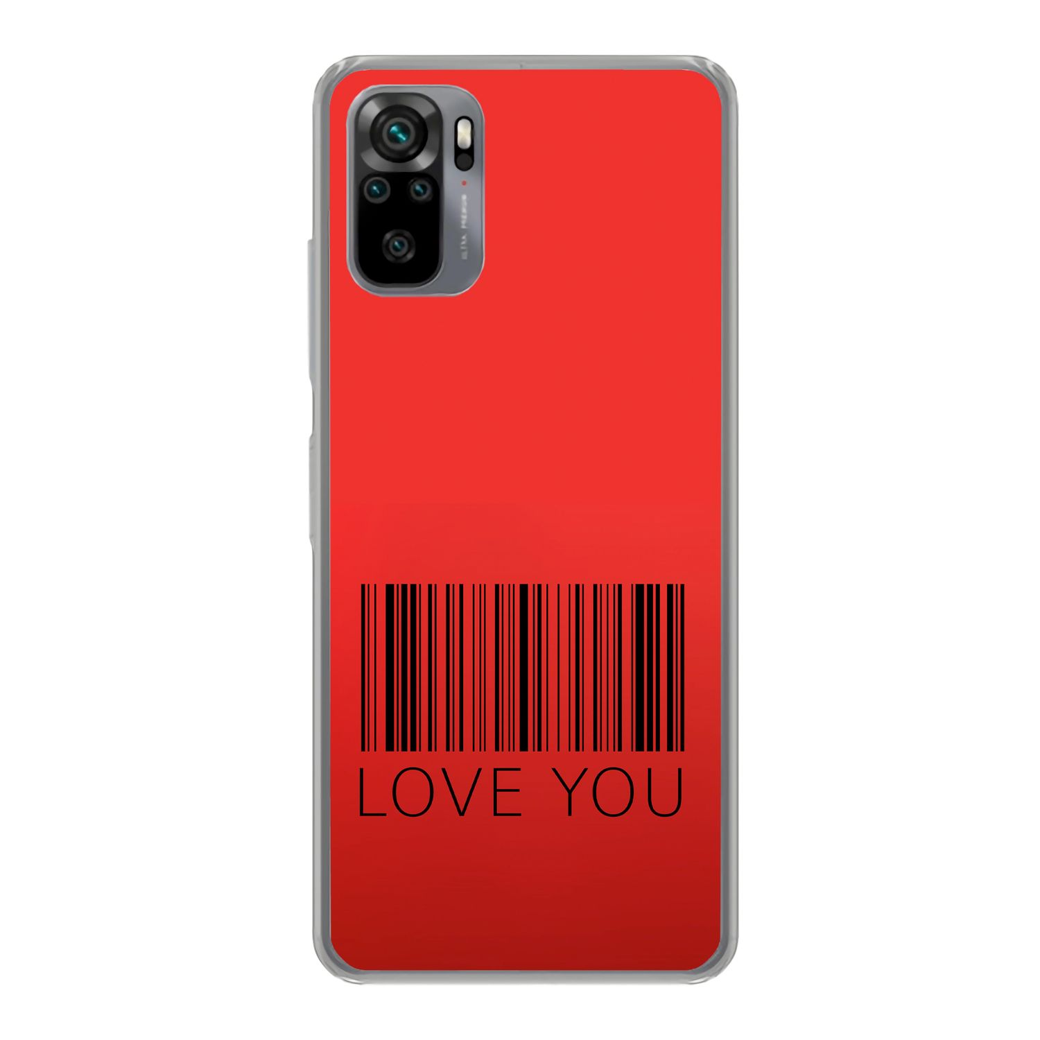 Note Redmi DESIGN 10S, Case, Xiaomi, You KÖNIG Love Backcover,