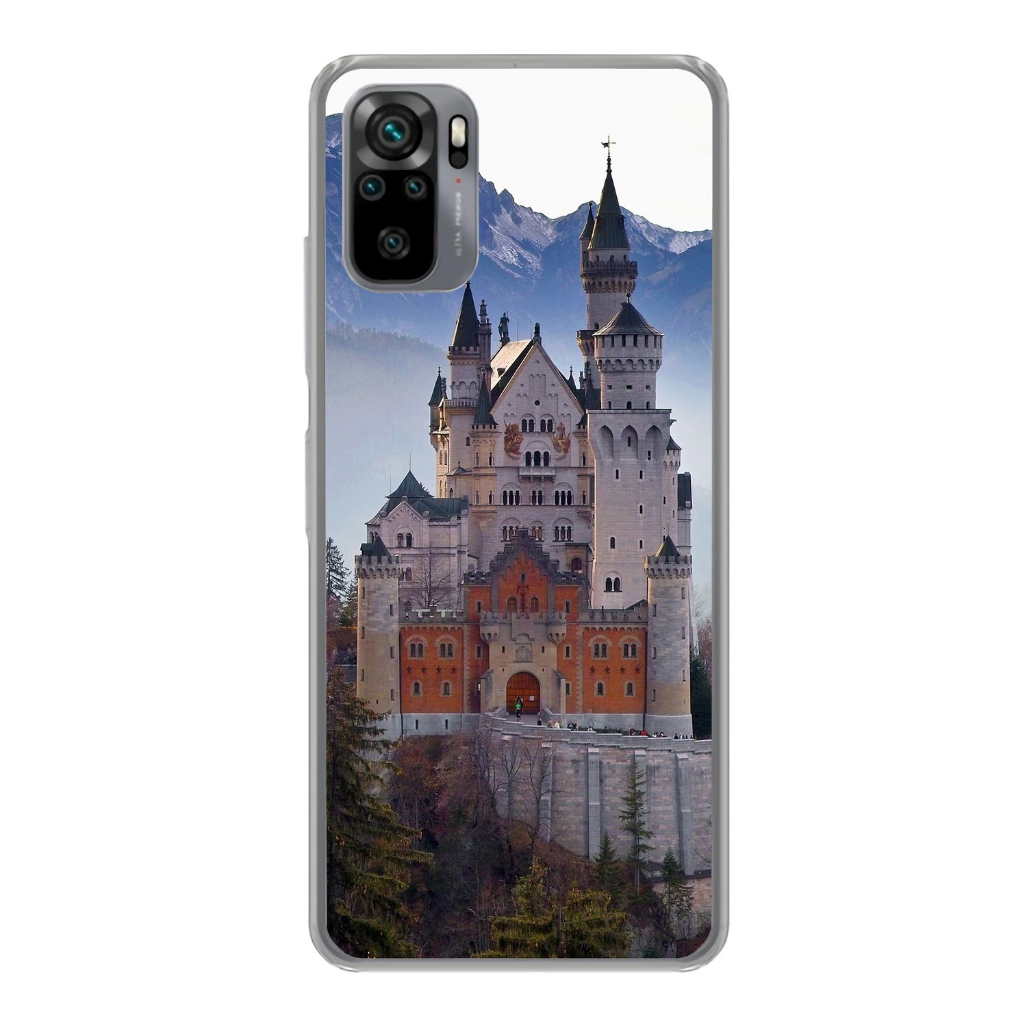 KÖNIG Case, Neuschwannstein Schloß 10S, Redmi Note Backcover, Xiaomi, DESIGN