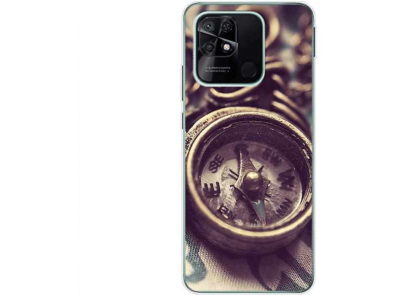KÖNIG DESIGN Case, Backcover, Redmi Kompass Xiaomi, 10C
