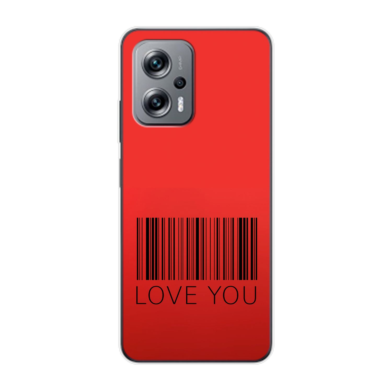 Case, DESIGN K50i, KÖNIG Redmi Backcover, You Xiaomi, Love