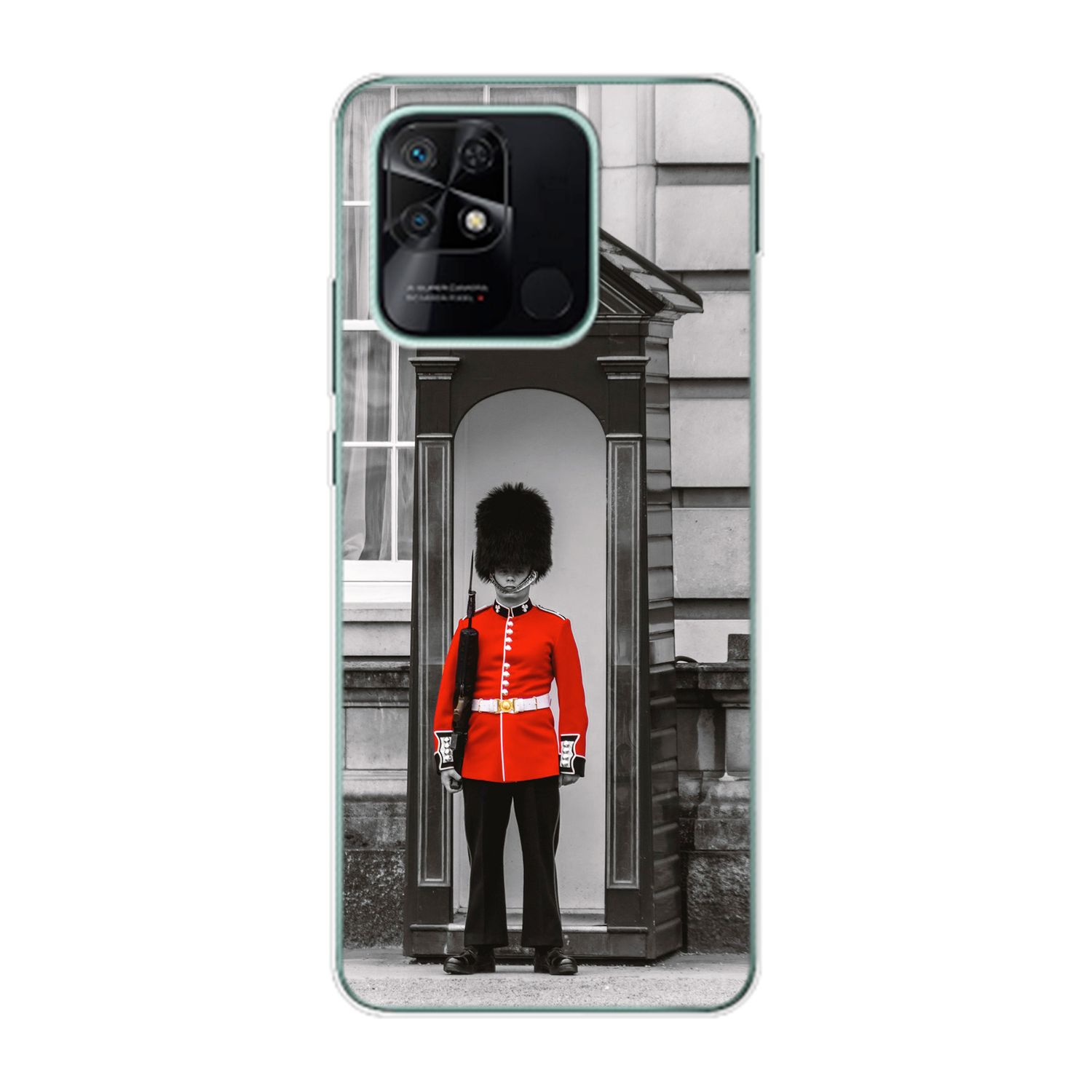 10C, DESIGN KÖNIG Backcover, Case, England Bobby Redmi Xiaomi,