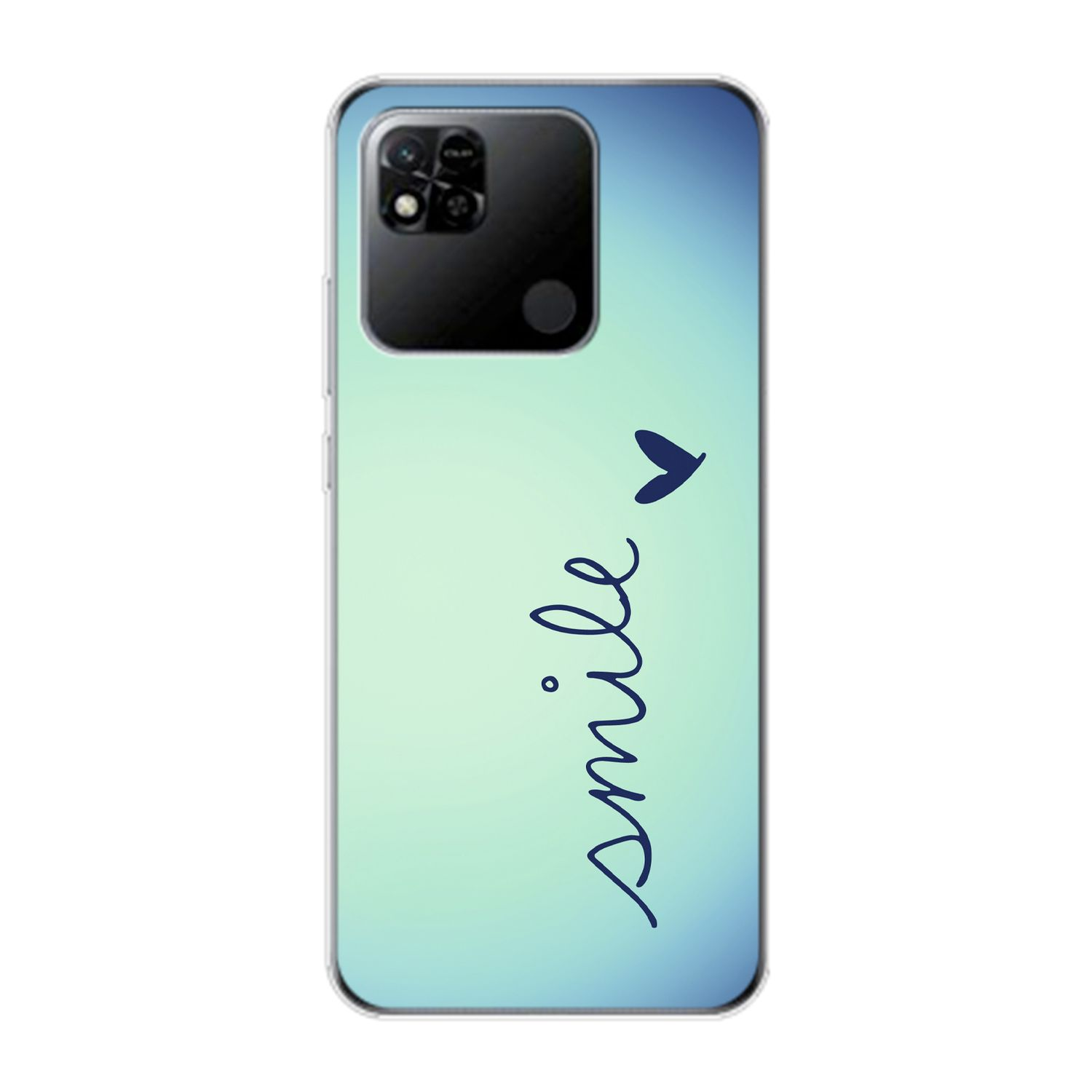Xiaomi, KÖNIG Backcover, Blau Smile DESIGN Case, 10A, Redmi